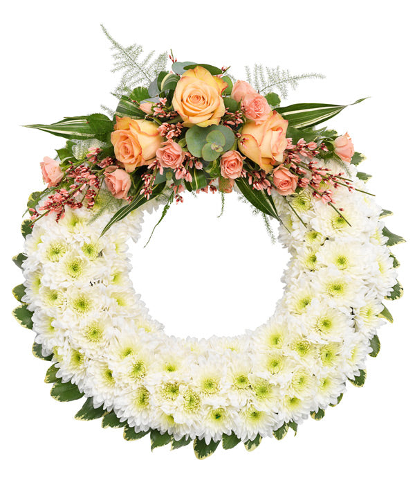 Classic White Wreath