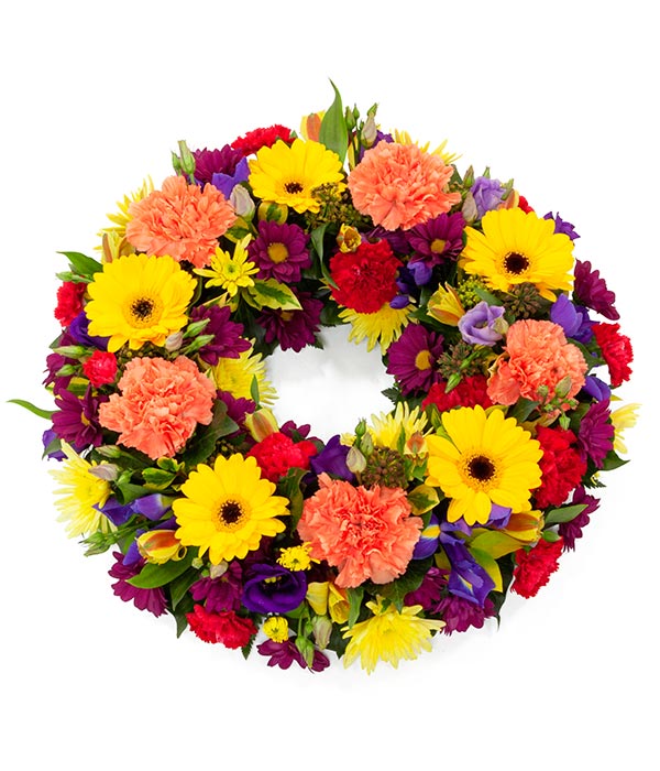 Bright & Vibrant Wreath